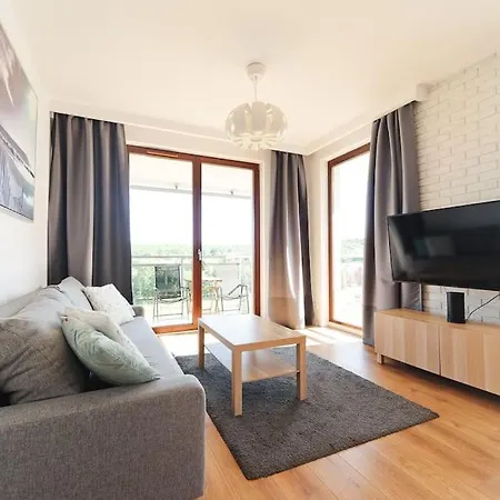 Apartmán Apartament 3 Pokoje Balkon Parking Gdaňsk