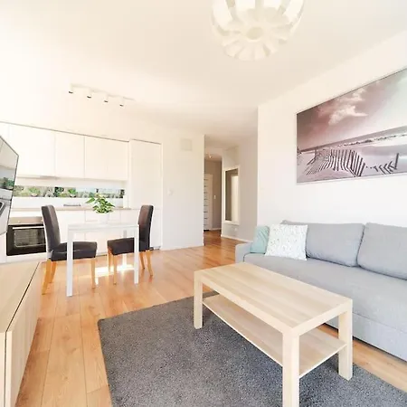 Apartament 3 Pokoje Balkon Parking Apartmán Gdaňsk