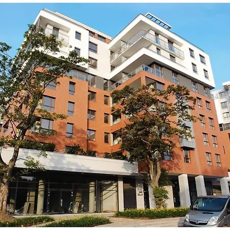 Apartament 3 Pokoje Balkon Parking Gdaňsk